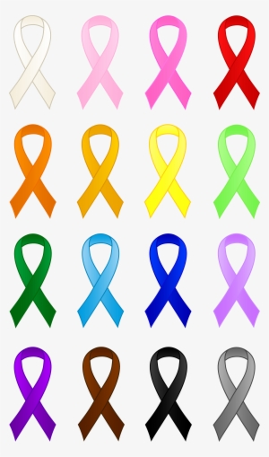 Breast Cancer Ribbon Pink Ribbon - Awareness Ribbons Clipart