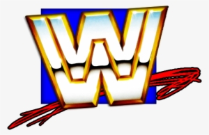 A Hybrid Of The 80's Logo, The Mid 90's Logo & And - Wwe Logo Blue And Red