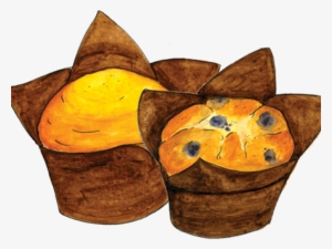 Blueberry Muffin Clipart Baking Class - Muffin