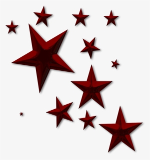Shooting Star Clipart Star Cluster - Red Stars Clip Art