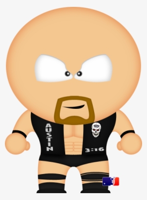 South Park Stone Cold - Stone Cold Steve Austin Animated