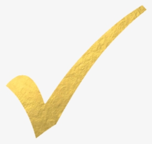 Checkmark - Gold Check Mark Png