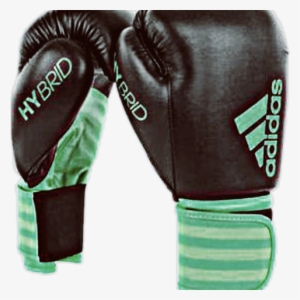 Adidas Hybrid 100 Boxing Gloves - Green Size: 10oz