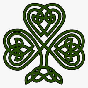 Celtic Knot Clipart Four Leaf Clover - Celtic Shamrock