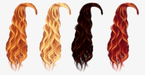 Hair Png By Theguillotine - Painted Hair Png