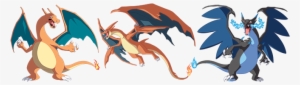 And Mega Charizard X - Mega Charizard Y