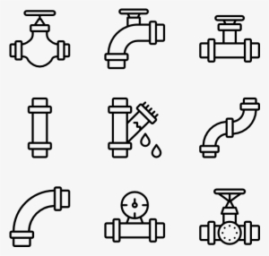 Pipes And Water Flow - Travel Icon Png Transparent - 600x564 Png 