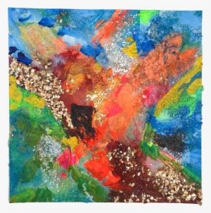 Original Acrylic Painting On Paper