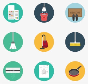 Home Appliances 100 Icons - Videos Icon Vector