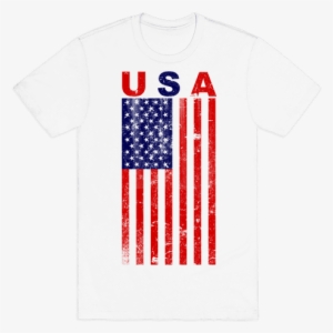 Usa Flag Mens T-shirt - Final Fantasy Shirt