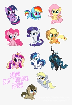 Chibi My Little Pony By *stepandy On Deviantart - My Little Pony Isimleri