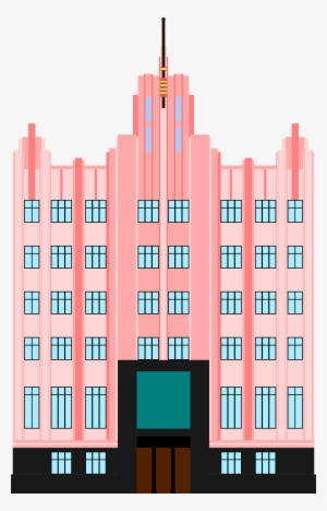 Big Image - Art Deco Building Png