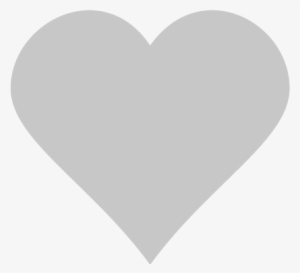 Instagram Like Button Png - Grey Heart