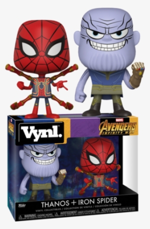 Infinity War - Vinyl Thanos Iron Spider