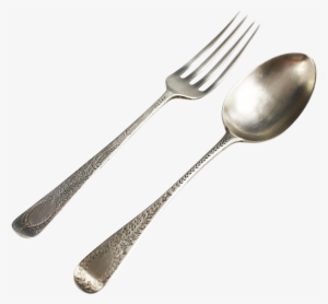 Silver Fork Png Background Image - Real Spoon And Fork Png