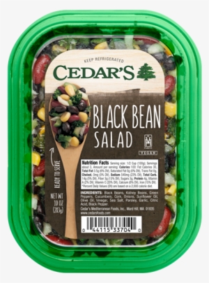 Blackbean Saladt 10oz - Cedar's Tzatziki Greek Strained Yogurt Dip, Cucumber
