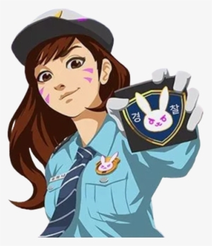 Fate Was Just - Officer D Va Skin