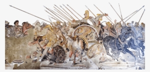 Mosaico De Alejandro - Naples National Archaeological Museum