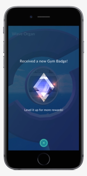 Pokemon Go Gym Badge - Samsung Galaxy