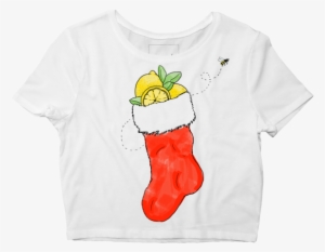 Beyonce Cropped Tee - Beyonce Sleigh All Day