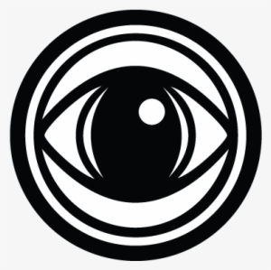 Black And White Eyeball Png