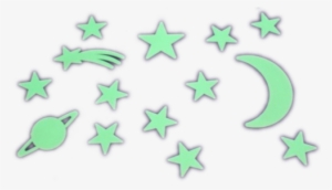 Stars Glow In The Dark Transparent Minex - Glow In The Dark Transparent