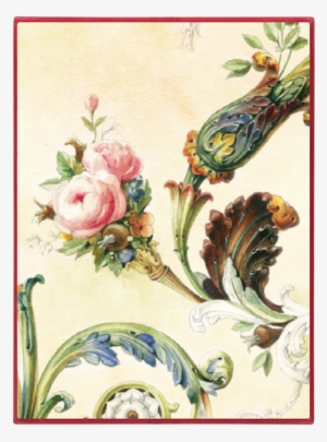 Ornaments - Buchmalerei Rosen