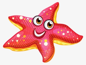 Clip Free Download Kawaii Clipart Starfish - Sea Star Cartoon Png