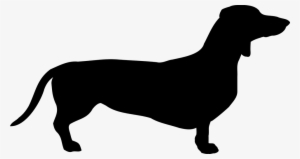 Dog Dachshund Breed Pet Coat Doggy The Sil - Dachshund Svg