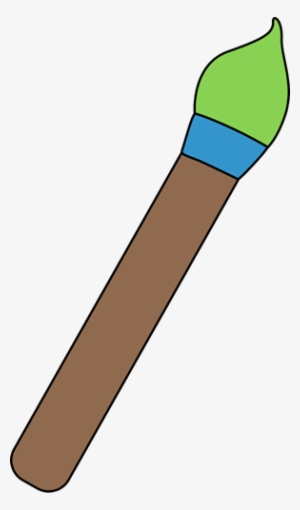 Green Paint Brush Clipart - Green Paintbrush Clipart