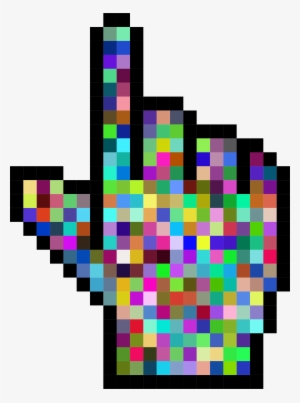 This Free Icons Png Design Of Prismatic Hand Cursor