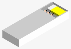 Clip Transparent White Big Image Png - Pencil Box Clipart Transparent