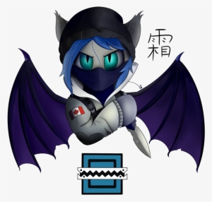 Lunar Froxy, Bat Pony, Bust, Canadian, Canadian Flag, - Cartoon