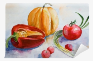 Watercolor Vegetables
