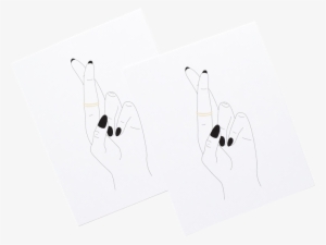 Fingers Crossed - Earrings