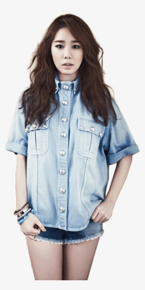 Yoo In Na Denim Shirt Png - Yoo In Na Hd