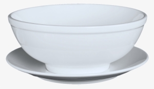 Middle Rim Soup Bowl And Saucer - Soup Bowl And Saucer