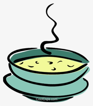 Bowl Of Soup Royalty Free Vector Clip Art Illustration - Animated Picture Of Soup