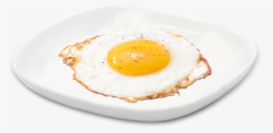 Fried Egg Png - Fried Egg On Plate