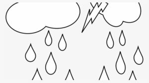 See Here Cloud Clipart Transparent Background Hd Wallpapers - Raindrops Clipart Black And White