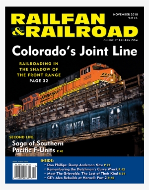 Railfan & Railroad November - Poster