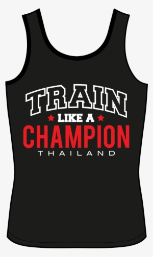 Singlet Train Like A Champion Front - Netherlands National Football Team