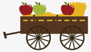 Apples In Wagon Svg File For Scrapbooking Apple Picking - 1870 Bike
