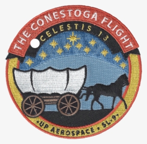 Conestoga Flight Mission Logo - Portable Network Graphics
