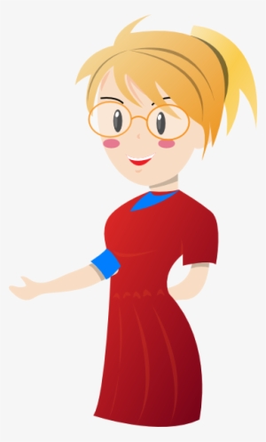 English Woman Teacher - Clip Art Teacher Png