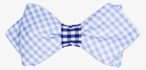 Boy's Light Blue & Navy Bow Tie - Bow Tie