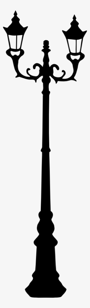 Street Lamp - Lamp Post Silhouette Png