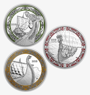 Viking Ships Coin Set - New Canadian Viking Coins