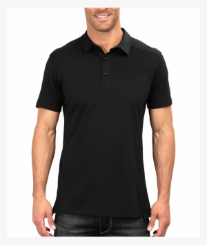 Black Polo Shirt Png - Plain Black Polo T Shirt