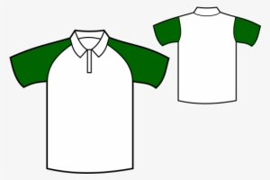 Gree Polo Shirt Free Png Transparent Background Images - Green And White Polo Shirt Design